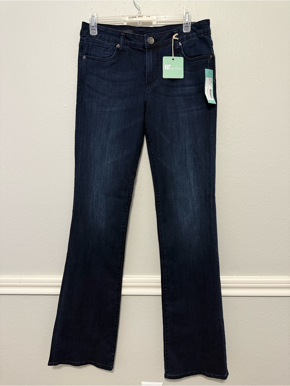 Kut from the Kloth Indigo Flare Wide Leg Jeans